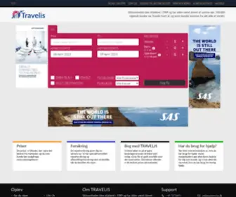 Travelis.dk(Travelis) Screenshot