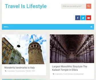 Travelislifestyle.com(Travel Is Lifestyle) Screenshot