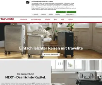 Travelite.de(Reisegepäck) Screenshot