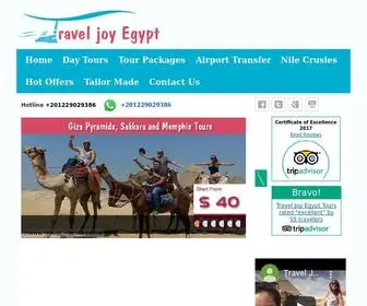 Traveljoyegypt.com(Traveljoyegypt) Screenshot