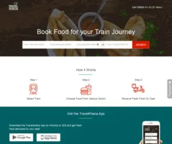 Travelkhana.com(Order Food in Train Online) Screenshot