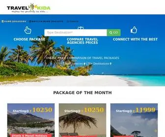Travelkida.com(Travel kida) Screenshot