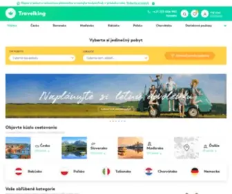 Travelking.sk(Výberové pobyty a dovolenka) Screenshot
