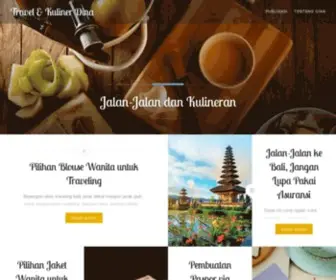 Travelkulinerdina.net(Jalan-Jalan dan Kulineran) Screenshot