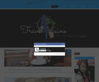 Travellaine.com(An Expat in Qatar who travel the world in her free time and write about her travel) Screenshot