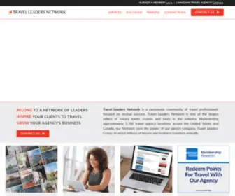 Travelleadersnetwork.com(Travel leaders network) Screenshot