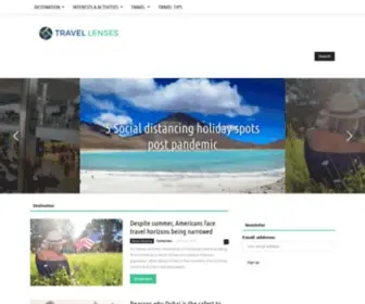 Travellenses.com(Travel Tips) Screenshot