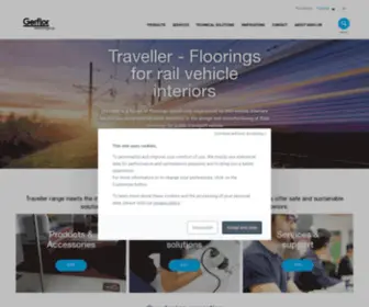 Travellerbygerflor.com(Gerflor Transport) Screenshot