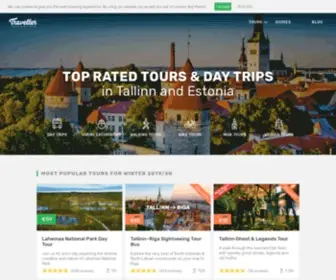 Traveller.ee(Top 10 Tallinn Tours) Screenshot