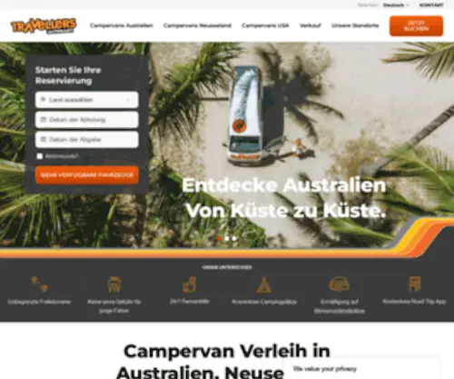 Travellers-Autobarn.de(Travellers Autobarn) Screenshot