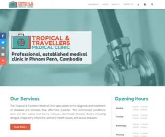 Travellersmedicalclinic.com(Dr Gavin Scott) Screenshot