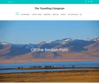 Travellingcolognian.com(Abenteuer-Reiseblog) Screenshot