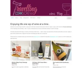 Travellingcorkscrew.com(Wine Club) Screenshot