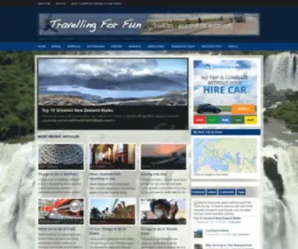 Travellingforfun.com(Travelling for Fun) Screenshot