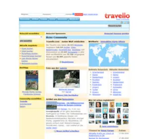 Travello.com(Reise-Community) Screenshot