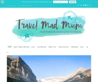 Travelmadmum.com(Travel Mad Mum) Screenshot