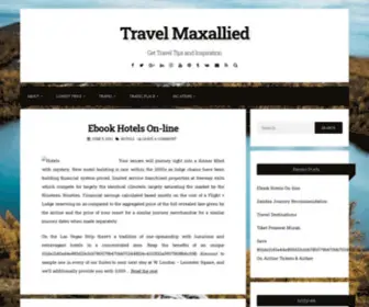 Travelmaxallied.com(Travel Maxallied) Screenshot