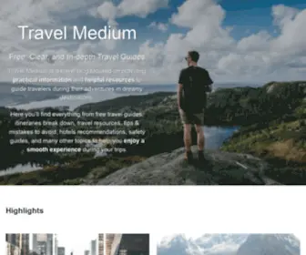 Travelmedium.com(Travel Guides You Can Trust) Screenshot