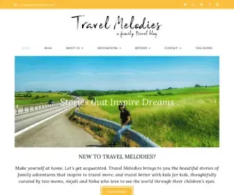 Travelmelodies.com(Travel melodies) Screenshot