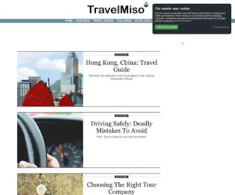 Travelmiso.com(Your One Stop Travel Resource & Guide) Screenshot