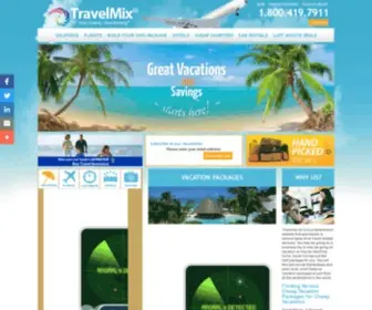 Travelmix.ca(Travel Mix) Screenshot