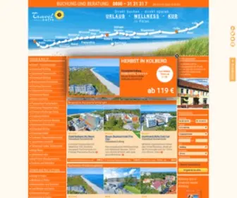 Travelnetto.de(Urlaub, Kur und Spa-Hotels in Polen) Screenshot