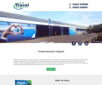 Travelnorwichairport.co.uk(Travel Norwich Airport) Screenshot