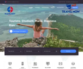 Travelnowagency.com(Travel Now Agency) Screenshot