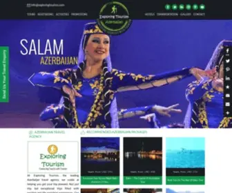 Traveloazerbaijan.com(Azerbaijan Travel Agency) Screenshot