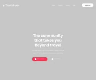 Travelobreak.io(The community) Screenshot