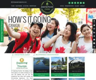 Travelocanada.com(Canada Travel Agency) Screenshot