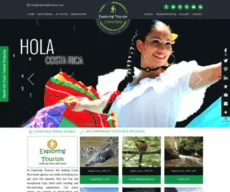 Travelocostarica.com(Costa Rica Travel Agency) Screenshot