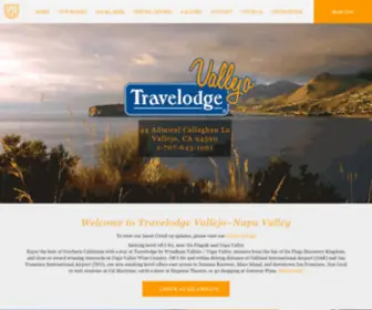 Travelodgevallejo.com(Travel Lodge Vallejo) Screenshot