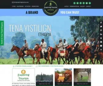 Traveloethiopia.com(Ethiopia Travel Agency) Screenshot