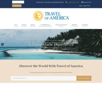 Travelofamerica.com(TRAVEL OF AMERICA) Screenshot