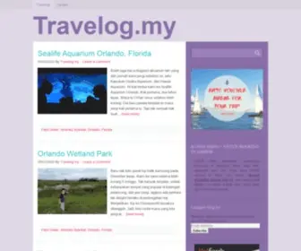 Travelog.my(My Blog) Screenshot