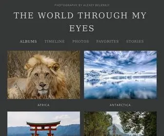 Travelogue.photography(The World Through My Eyes) Screenshot