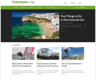 Travelogues.org(Plan Your Holiday Trips) Screenshot