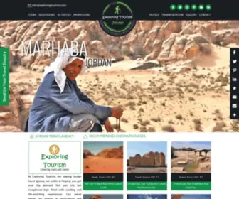 Travelojordan.com(Jordan Travel Agency) Screenshot