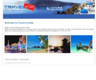 Travelonsale.com.au(Cheap Holiday Packages) Screenshot