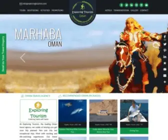 Travelooman.com(Oman Travel Agency) Screenshot