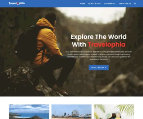 Travelophia.com(Travel More) Screenshot