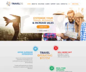 Travelos.online(Customized Software Solutions for the Travel Industry) Screenshot