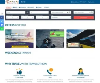 Travelothon.in(Travelothon Tours & Travels) Screenshot