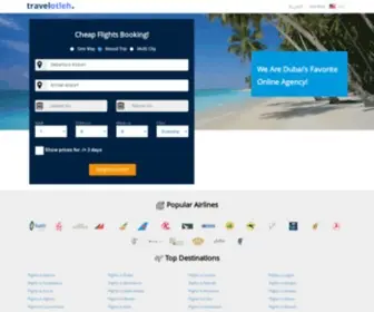 Travelotleh.com(Cheap Flights) Screenshot