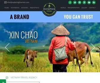 Traveloviet.com(Vietnam Travel Agency) Screenshot