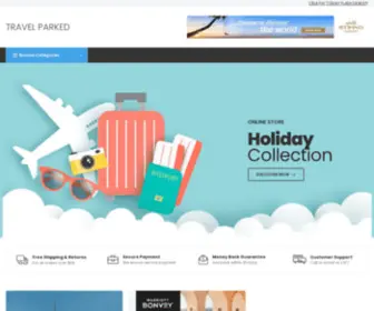 Travelparked.com(Home) Screenshot