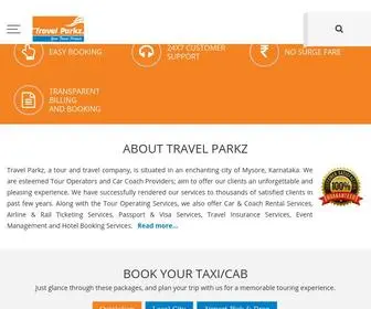 Travelparkz.com(Travel Parkz) Screenshot