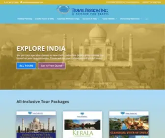 Travelpassionindia.com(Holiday Planner in India) Screenshot