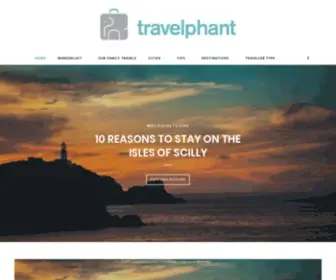 Travelphant.com(Travel Blog) Screenshot